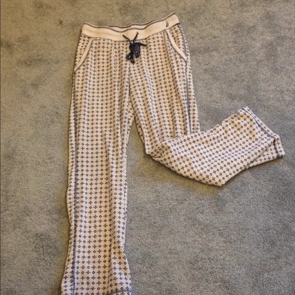 TRENDY PINK AND BLUE PJ BOTTOMS FLEECE WARM